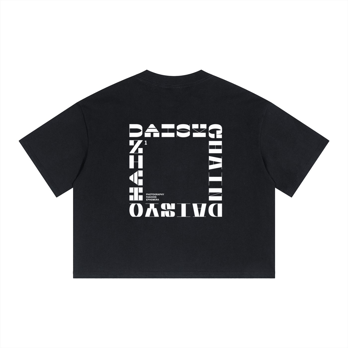Logo Box Tee - BLACK