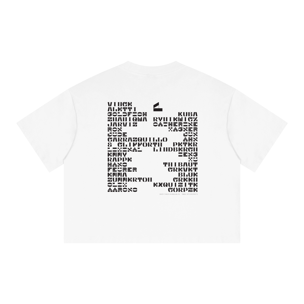 TOC Box Tee - WHITE