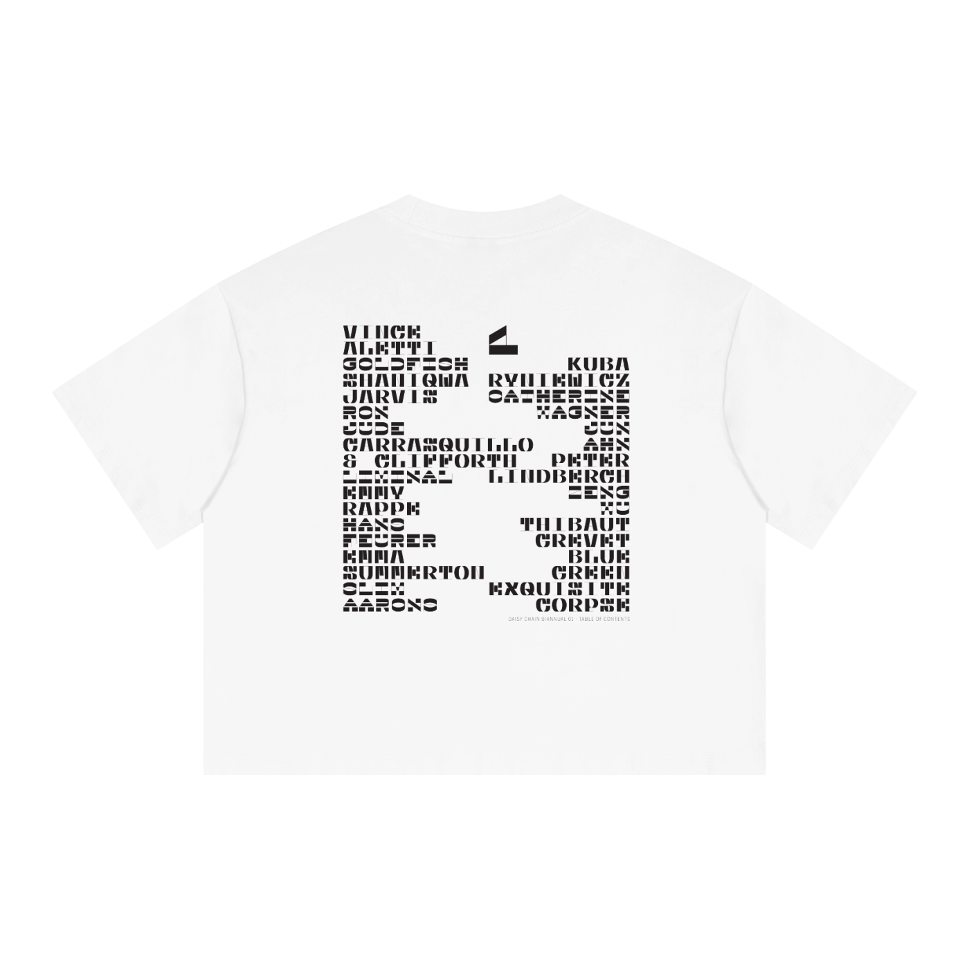 TOC Box Tee - WHITE